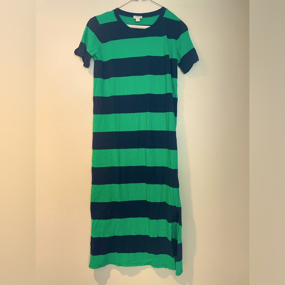 Jcrew Factory midi striped dress